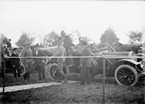 Cavalry Review By President Wilson, 1913. Creator: Harris & Ewing. Cavalry Review By President Wilson, 1913. Creator: Harris & Ewing