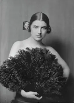 Burlesque Prints: Cavaugh, Lucile, Miss, portrait photograph, 1917 May 10. Creator: Arnold Genthe