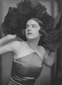 Strapless Prints: Cavaugh, Lucile, Miss, portrait photograph, 1917 May 10. Creator: Arnold Genthe