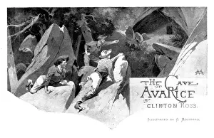 Caves Prints: The Cave of Avarice, 1898. Creator: Unknown