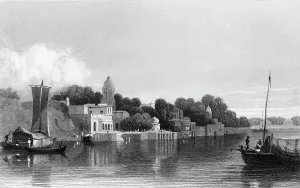 Ganges River Prints: Cawnpore, 1834. Creator: Samuel Prout