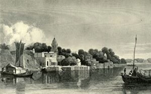 Uttar Pradesh Gallery: Cawnpore - Lord Robertss Birthplace, 1820s, (1901). Creator: Unknown