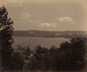 William H Rau Prints: Cayuga Lake Toward Ithaca, c. 1895. Creator: William H Rau