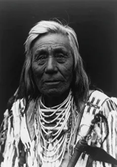 Tomahawk Prints: Cayuse type, c1910. Creator: Edward Sheriff Curtis