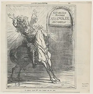 Shocked Prints: Ce pauvre Louis XIV n'en croyant pas ses yeux