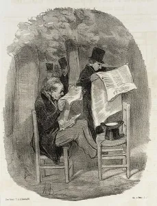Ce que le bourgeois est convenu de nommer une petite distraction, 1846. Creator: Honore Daumier