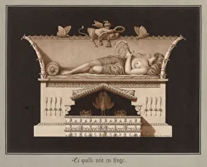 Ce quelle voit en songe, ca 1794. Creator: Lequeu, Jean-Jacques (1757-1826)