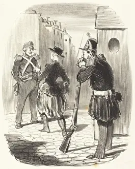 Flirting Prints: Ce satane Pigochard...faut toujours qu'y fasse la cour aux faames!.... 1848