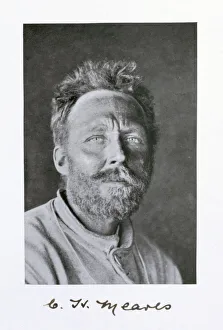 Polar Prints: Cecil H Meares, a member of Captain Scotts Antarctic expedition, 1910-1913. Artist