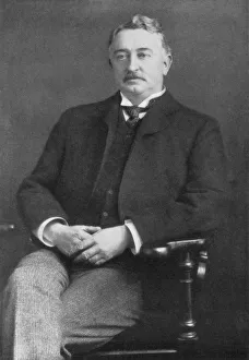 W D Downey Prints: Cecil John Rhodes, British-born South African businessman