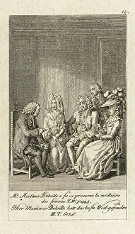 Almanac Prints: Cecilia or the Story of a Rich Orphan, 1787. Creator: Daniel Nikolaus Chodowiecki