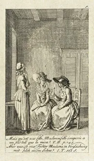 Almanac Prints: Cecilia or the Story of a Rich Orphan, 1787. Creator: Daniel Nikolaus Chodowiecki