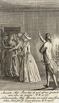 Almanac Prints: Cecilia or the Story of a Rich Orphan, 1787. Creator: Daniel Nikolaus Chodowiecki