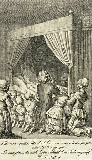 Almanac Prints: Cecilia or the Story of a Rich Orphan, 1787. Creator: Daniel Nikolaus Chodowiecki