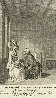 Almanac Prints: Cecilia or the Story of a Rich Orphan, 1787. Creator: Daniel Nikolaus Chodowiecki