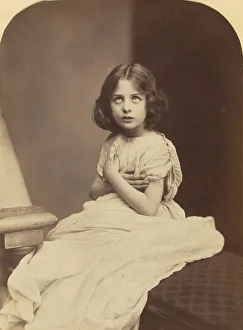 Rejlander Oscar Gustav Prints: Cecily Hamilton, 1863-1867. Creator: Oscar Gustav Rejlander