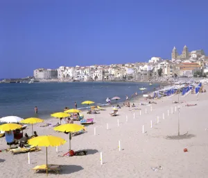 Palermo Prints: Cefalu, Sicily, Italy