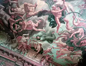 Cutting Prints: The ceiling of the State Dining Room