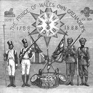 British India Gallery: Celebrating the Centenary of 2nd (The Prince of Wales Own) Bombay Grenadiers, at Poonah, 1888