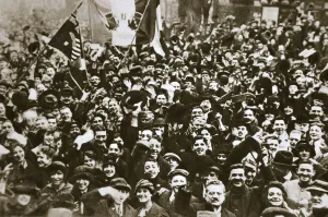 Relieved Prints: Celebrating the end of the First World War, London, November 1918