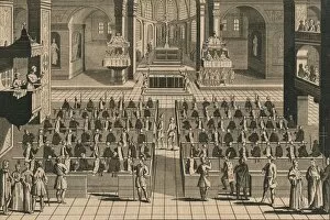 Obedience Gallery: The Celebration of the Auto-Da-Fee or Act of Faith in the Inquisition, 1769