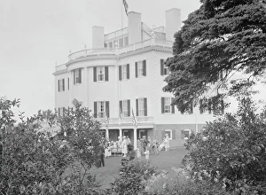 Celebration at the General Knox estate, 1931 July 25. Creator: Arnold Genthe