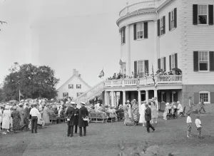 General Henry Knox Prints: Celebration at the General Knox estate, 1931 July 25. Creator: Arnold Genthe