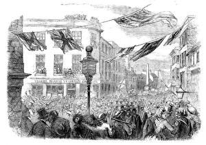 Bunting Prints: Celebration at Jersey of the Opening of the Channel Islands Telegraph
