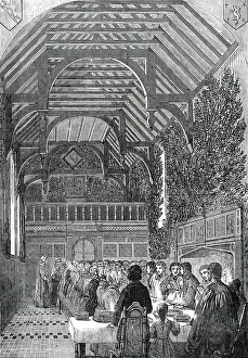 Beam Prints: Celebration of Palm Sunday in the Hall of Sackville College