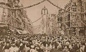 Celebrations for the Silver Jubilee of King George V, London, 1935