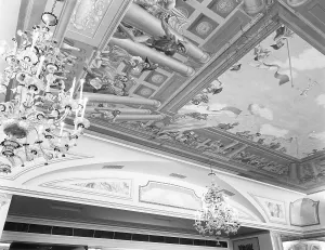Gilded Age Prints: Celebrity Room, Playhouse, Palm Beach, Florida, 1959. Creator: Gottscho-Schleisner, Inc