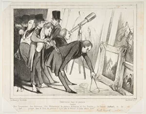 Artwork Collection: Celebrrrre Jury de Peinture... published in Le Charivari, March 16, 1840, March 16, 1840