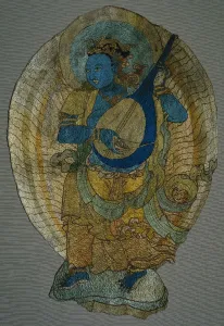 Celestial Musician, 1300s. Creator: Unknown
