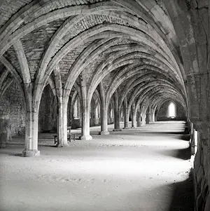 The Cellarium, Fountains Abbey, Yorkshire, c1955. Creator: Arthur Charles Kirby Ware