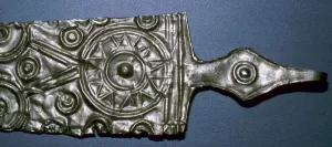Iron Age Prints: Detail of Celtic Iron Age goldwork, 6th century BC