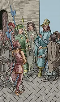 1490s Prints: Cem Sultan, (1459-1495), Ottoman prince