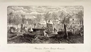 Untidy Gallery: Cemetery at Bunhill Fields, Finsbury, London, 1866