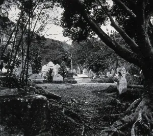 Gravestone Prints: Cemetery, Happy Valley, Hong Kong