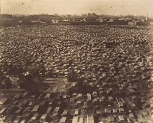 Possibly By Luigi Pesce Prints: [Cemetery of MESHED], 1840s-60s. Creator: Possibly by Luigi Pesce