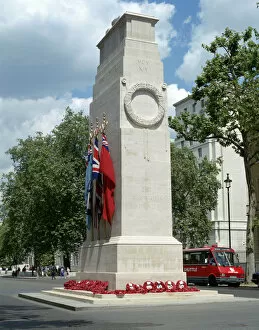 Flags Gallery: The Cenotaph, Whitehall, London