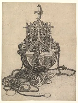 Schongauer Martin Prints: The Censer, ca. 1435-1491. Creator: Martin Schongauer