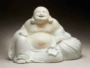 Chubby Prints: Censer (koro) in the Form of Hotei with His Bag