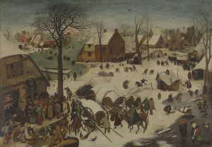 Bruegel Brueghel Prints: The Census at Bethlehem (The Numbering at Bethlehem)