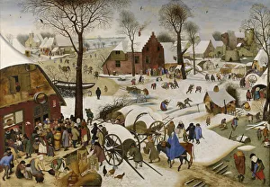 Nativity Prints: The Census at Bethlehem (The Numbering at Bethlehem)