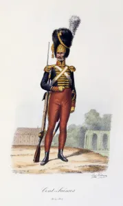 Cent-Suisses, 1814-17. Artist: Eugene Titeux