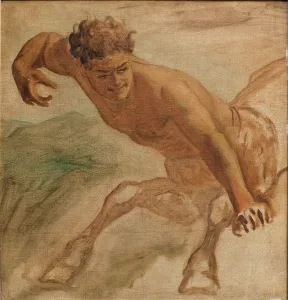 Centaur Prints: Centaur, 1866. Creator: Ludvig Abelin Schou