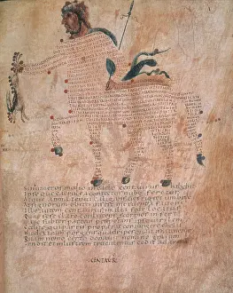 Centaur Prints: Centaur, 9th century. Creator: Unknown