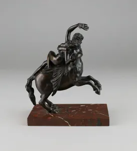 Abducting Gallery: Centaur Abducting a Nymph, c. 1650. Creator: Francesco Fanelli