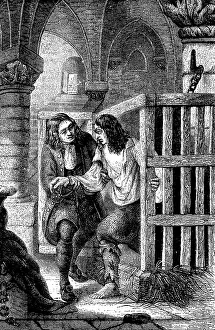 Centenary Prints: Centenary of John Howard, Prison Reformer: deliverance of prisoner shut up for life in cage