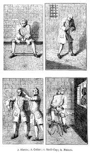 Centenary Prints: Centenary of John Howard, Prison Reformer:Marshalsea Prison: mode of applying the torture